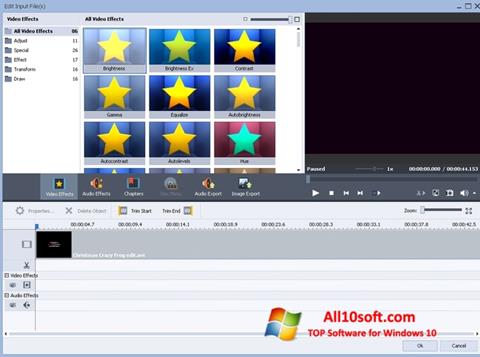 Petikan skrin AVS Video Converter untuk Windows 10