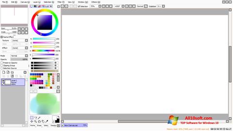Petikan skrin Paint Tool SAI untuk Windows 10