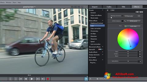 Petikan skrin MAGIX Movie Edit Pro untuk Windows 10