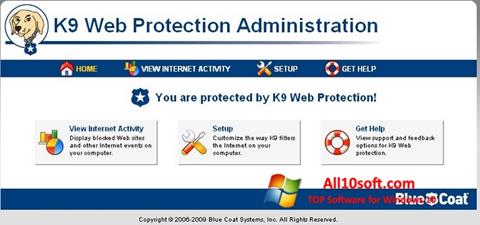 Petikan skrin K9 Web Protection untuk Windows 10