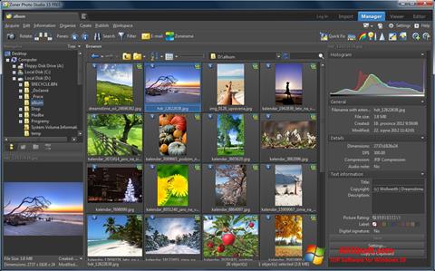 Petikan skrin Zoner Photo Studio untuk Windows 10