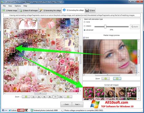 Petikan skrin Photo Collage Maker untuk Windows 10