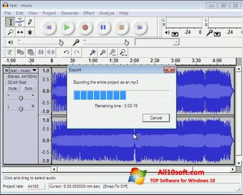 Petikan skrin Lame MP3 Encoder untuk Windows 10