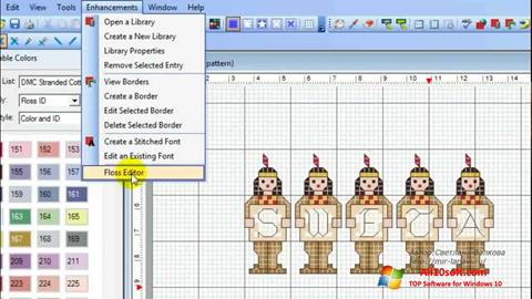 Petikan skrin Stitch Art Easy untuk Windows 10