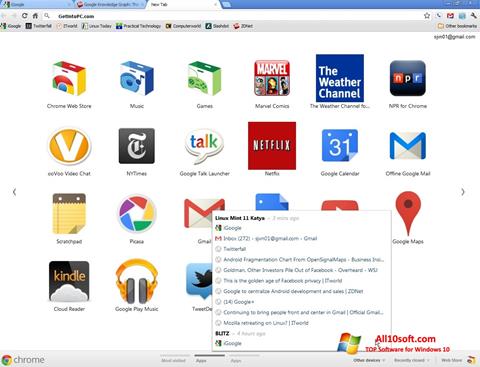 Petikan skrin Google Chrome Offline Installer untuk Windows 10
