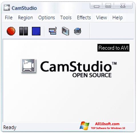 Petikan skrin CamStudio untuk Windows 10