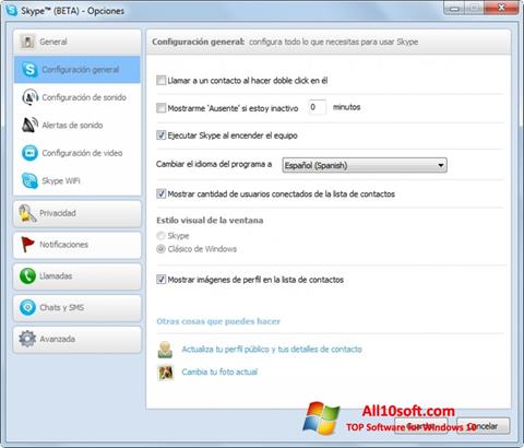 Petikan skrin Skype Beta untuk Windows 10