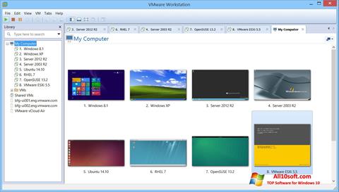Petikan skrin VMware Workstation untuk Windows 10
