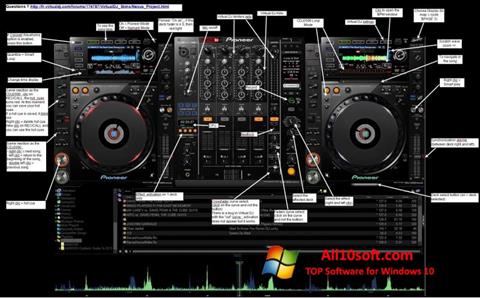 Petikan skrin Virtual DJ untuk Windows 10